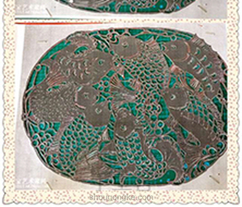 剪纸《年年有鱼》! 第17步