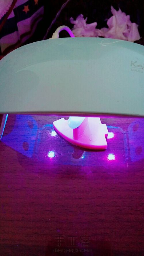 腮红美甲 第5步