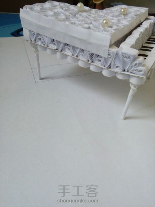 纯白衍纸钢琴 第16步