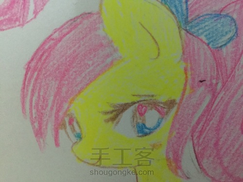 小马宝莉柔柔发型秀 第14步