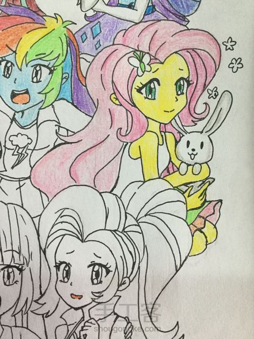 小马宝莉小马国女孩大合照 第21步