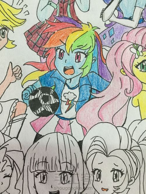 小马宝莉小马国女孩大合照 第23步