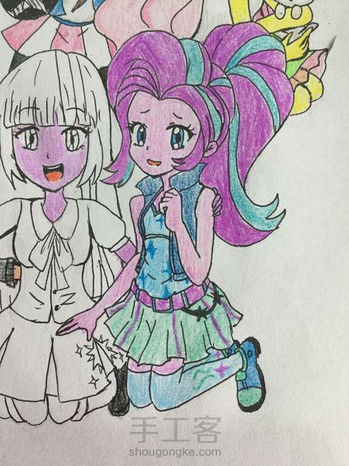 小马宝莉小马国女孩大合照 第31步