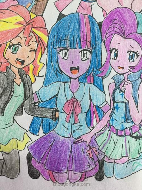 小马宝莉小马国女孩大合照 第32步