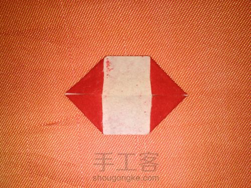 折纸系列1心连心 第2步