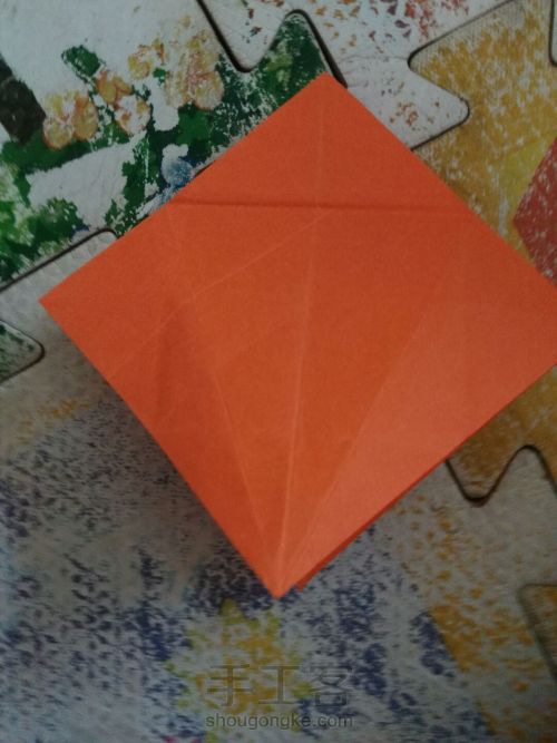 折纸的基础型（2）（也是最后一个） 第12步
