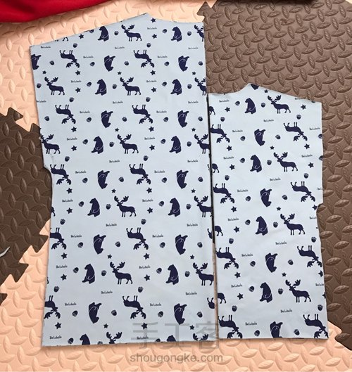 春夏薄款亲子外套 第3步