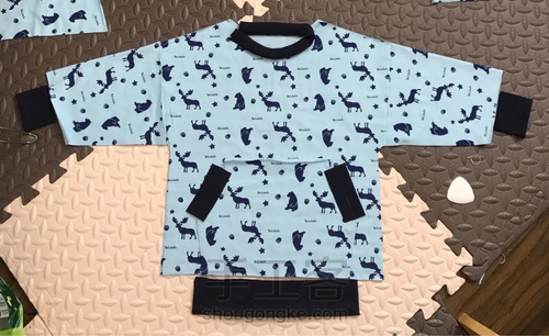 春夏薄款亲子外套 第4步