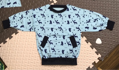 春夏薄款亲子外套 第5步