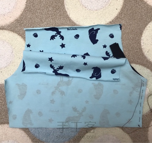 春夏薄款亲子外套 第7步