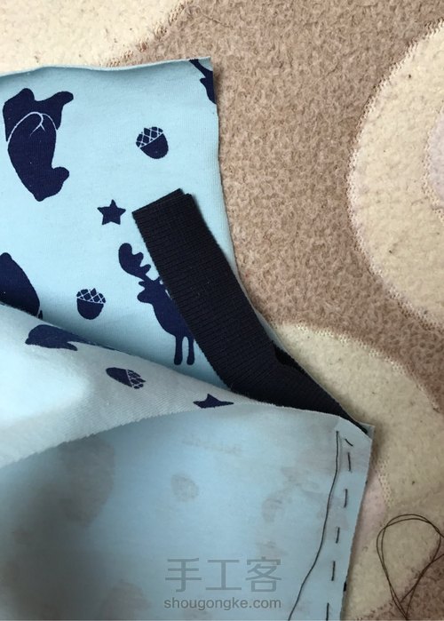 春夏薄款亲子外套 第8步