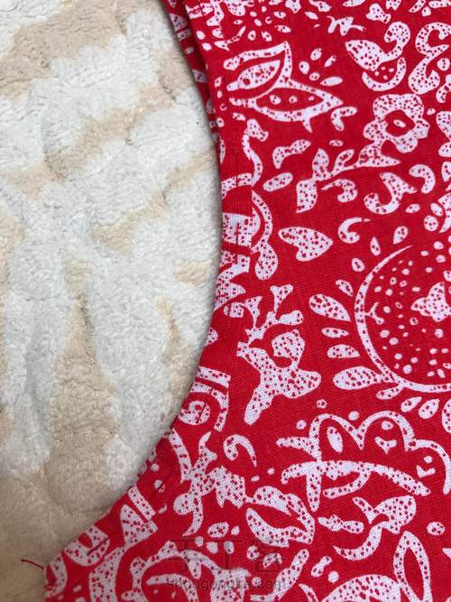 荷叶边小美裙 第5步