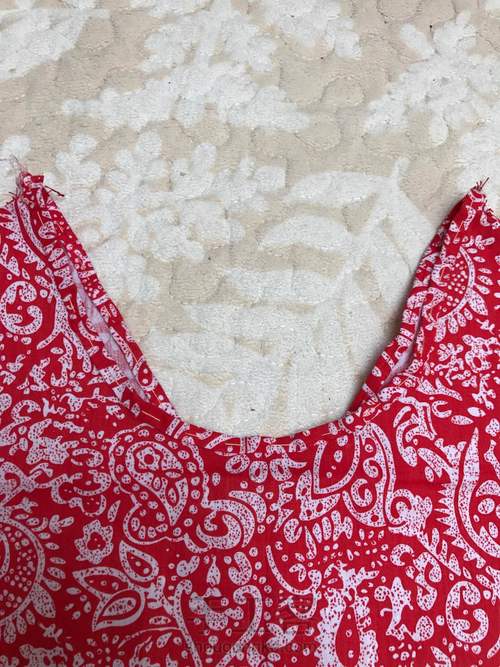 荷叶边小美裙 第6步