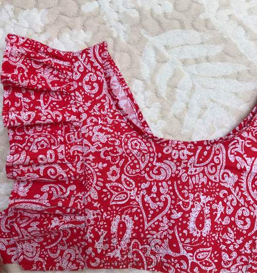 荷叶边小美裙 第9步