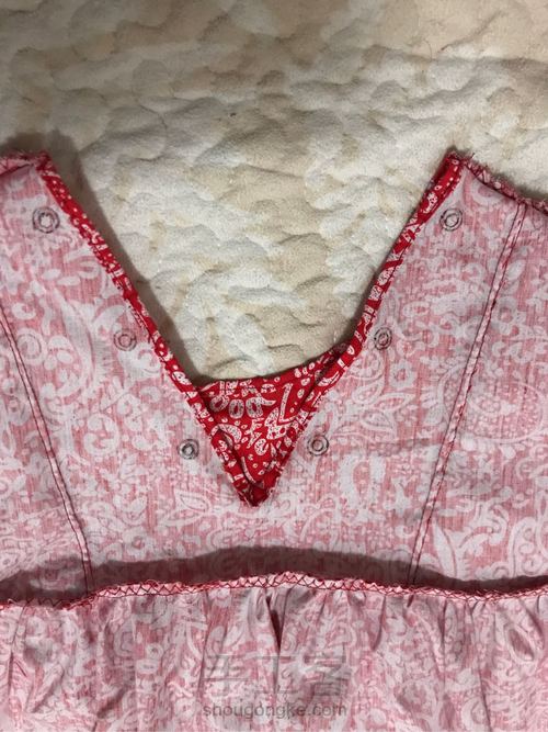 荷叶边小美裙 第16步