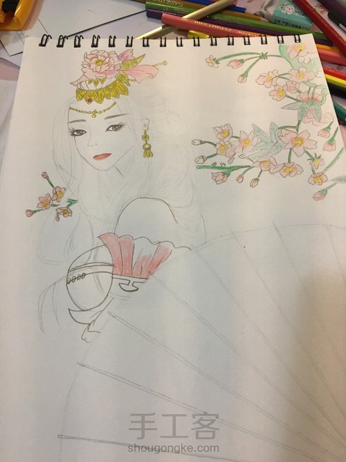 古风手绘 第2步