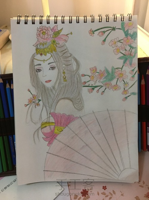 古风手绘 第4步