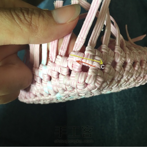 纸藤.心形小礼盒 第22步