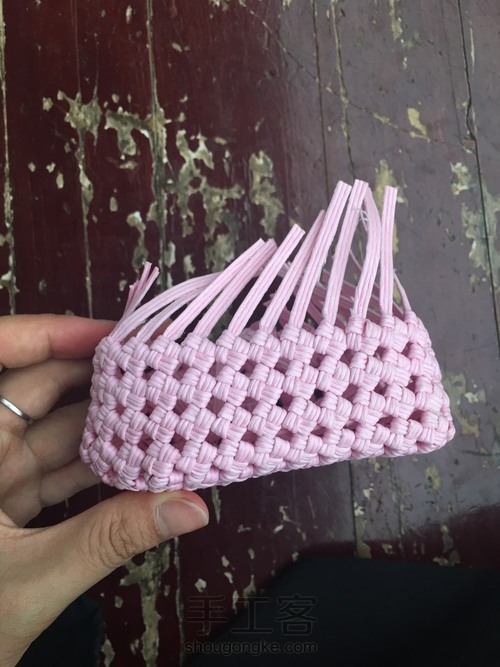 纸藤.心形小礼盒 第24步