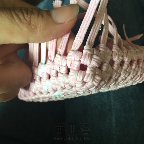 纸藤.心形小礼盒 第25步