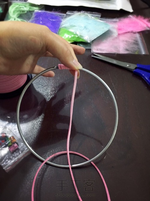 七彩祥云-捕梦网 第1步