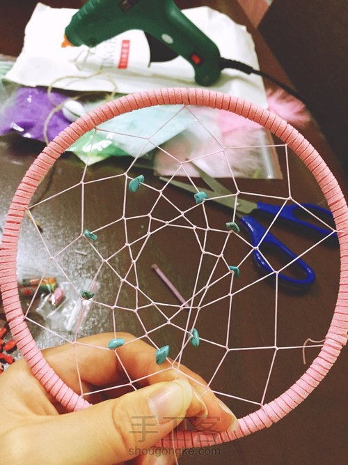 七彩祥云-捕梦网 第8步