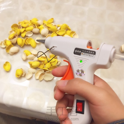 开心果干花束 第6步