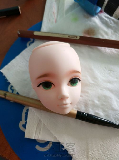 可儿改妆 可儿画眼改妆教程 第15步