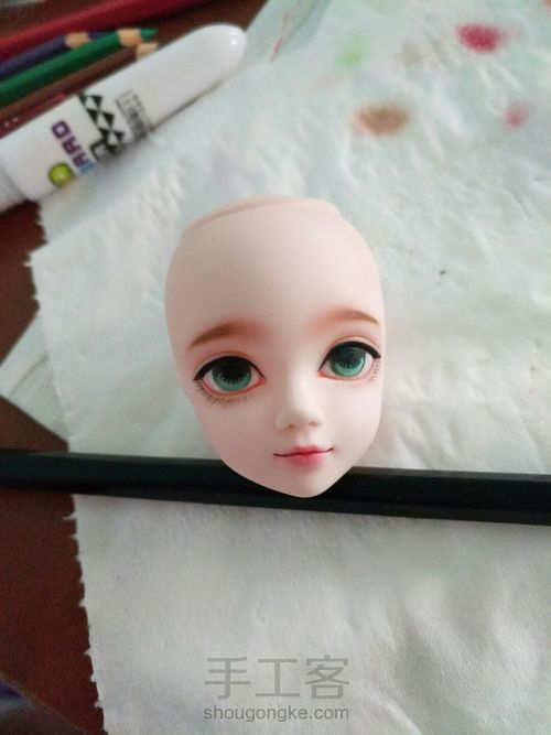 可儿改妆 可儿画眼改妆教程 第20步