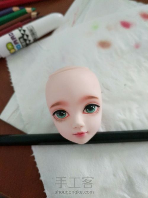 可儿改妆 可儿画眼改妆教程 第21步