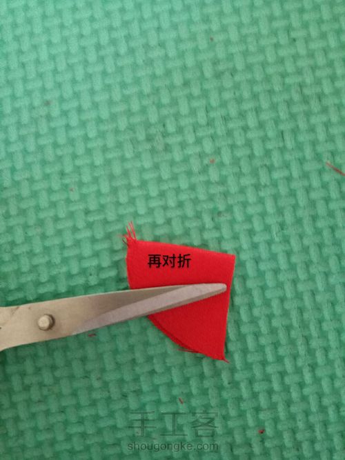 原创手工发饰 第3步