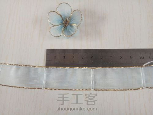 发饰花朵教程 第2步