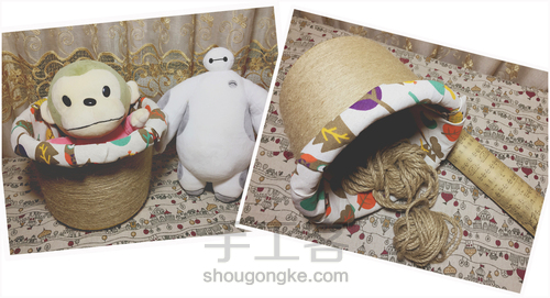 旧糖盒改造日式风格收纳盒~ 第10步