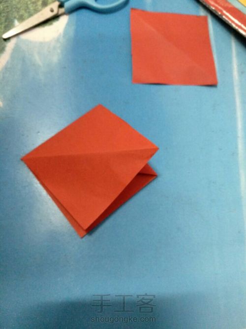 【折纸】个性小书签 第6步
