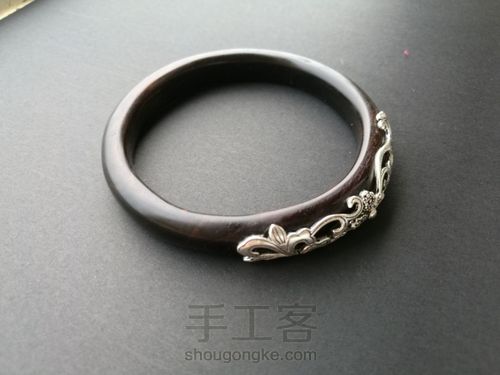 紫光檀木镯 第24步