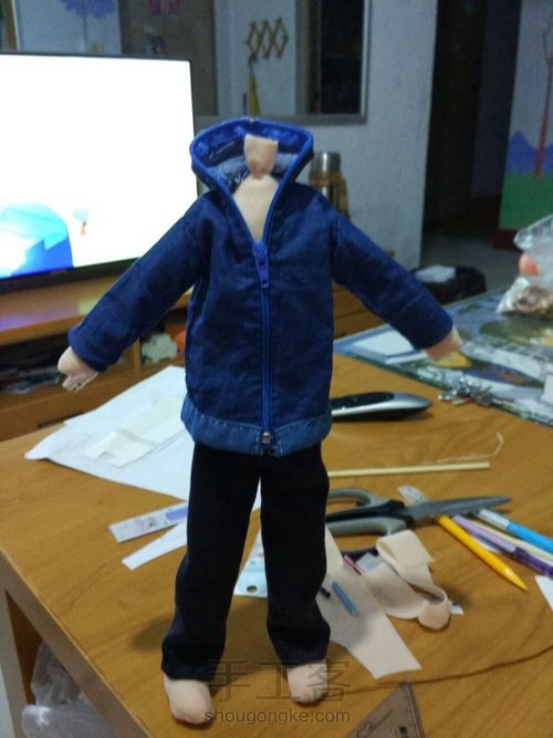布艺娃娃 第11步