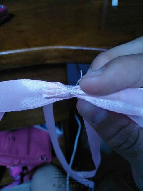 美美哒蝴蝶结 第6步
