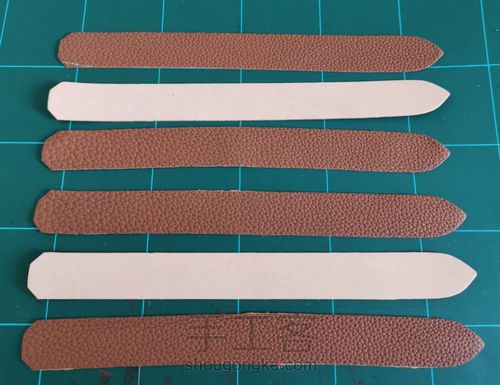 铂金包系列教程——扣条 第1步