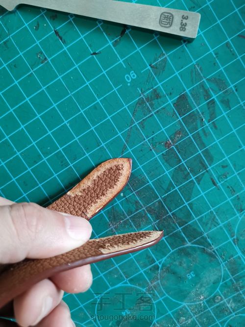 铂金包系列教程——扣条 第7步