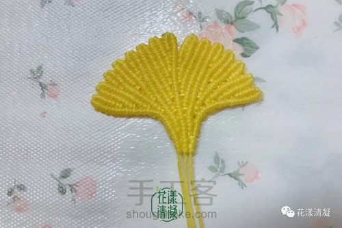 一叶寄相思｜银杏胸针 第20步