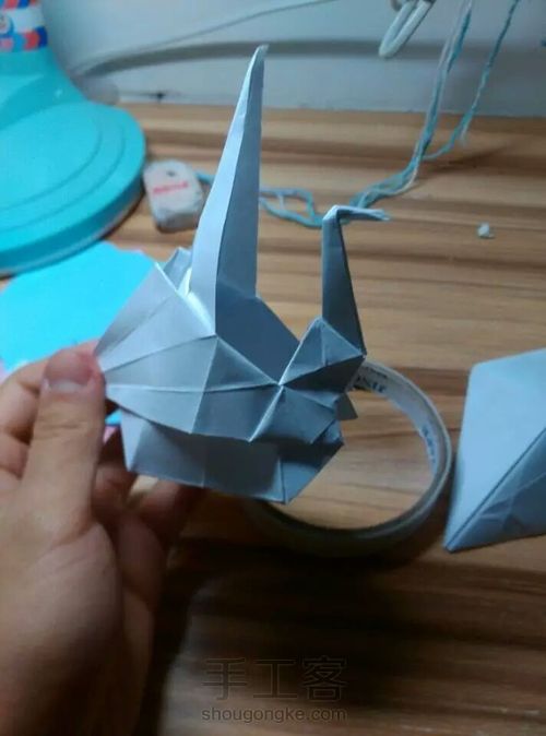 天鹅收纳盒 第24步