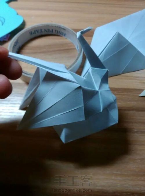 天鹅收纳盒 第25步