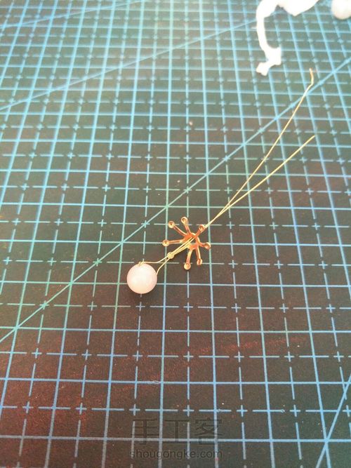 【行香子】珍珠梅花小u钗 第7步