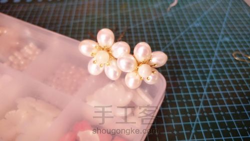 【行香子】珍珠梅花小u钗 第10步