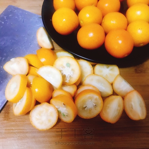 每日一菜:金桔酱 第4步
