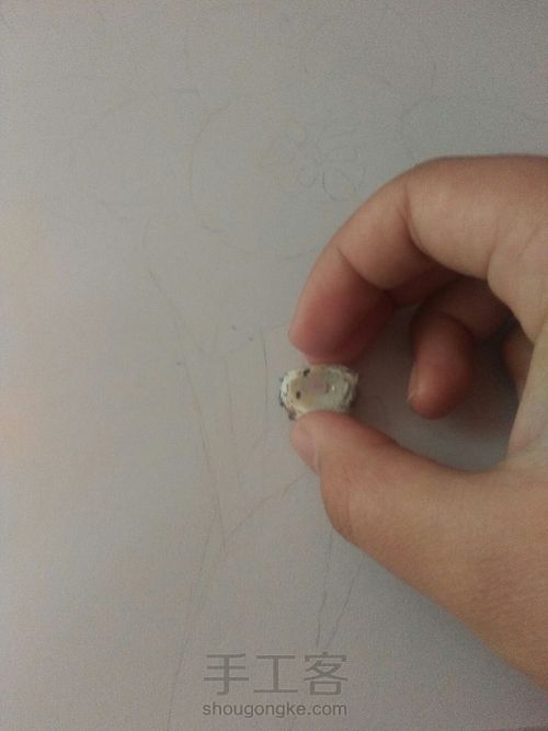 窗台上的水仙花 第2步