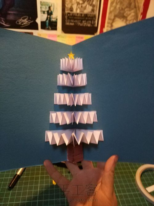 圣诞小树，幼儿 第11步