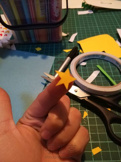 圣诞小树，幼儿 第8步