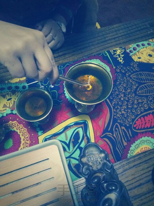 DIY酥油灯 第6步