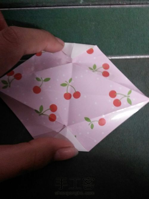 大家可能都会的兔子鞋。 第7步